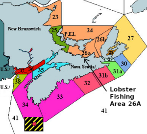 Lobster Fishing Area 26A